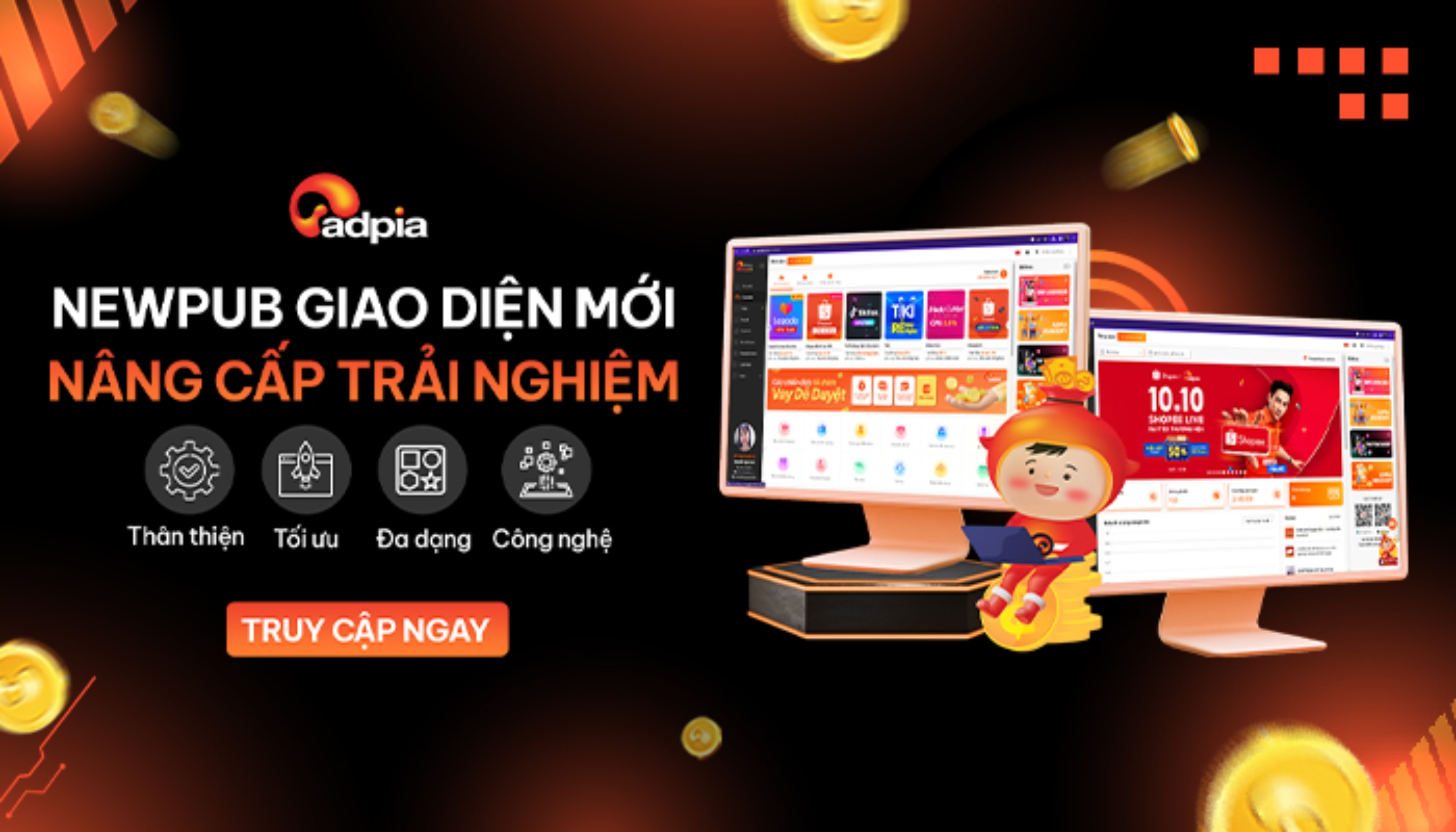 Adpia l&agrave; nền tảng ph&ugrave; hợp để bắt đầu Affiliate Marketing